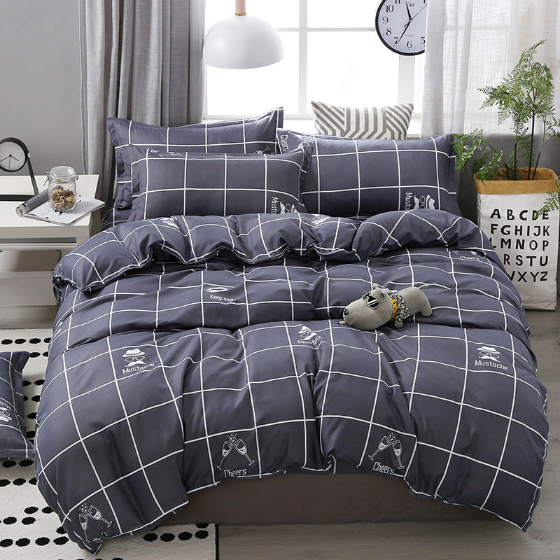 Korean-style Home Textile Bedding Brushed Simple