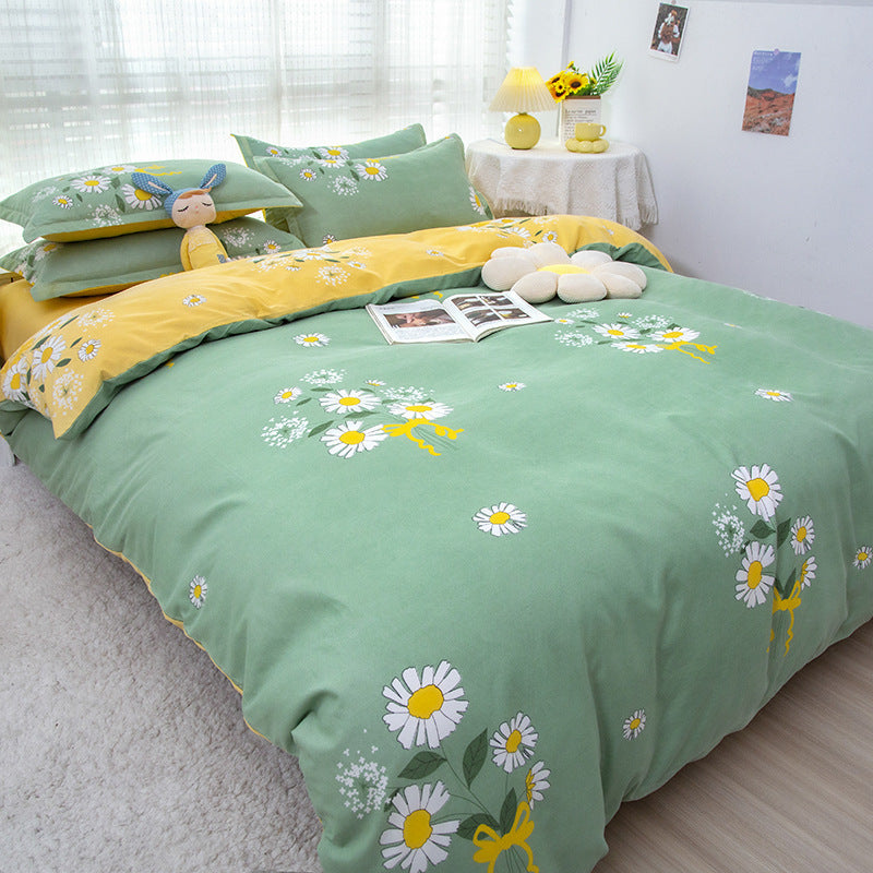 Korean-style Home Textile Bedding Brushed Simple