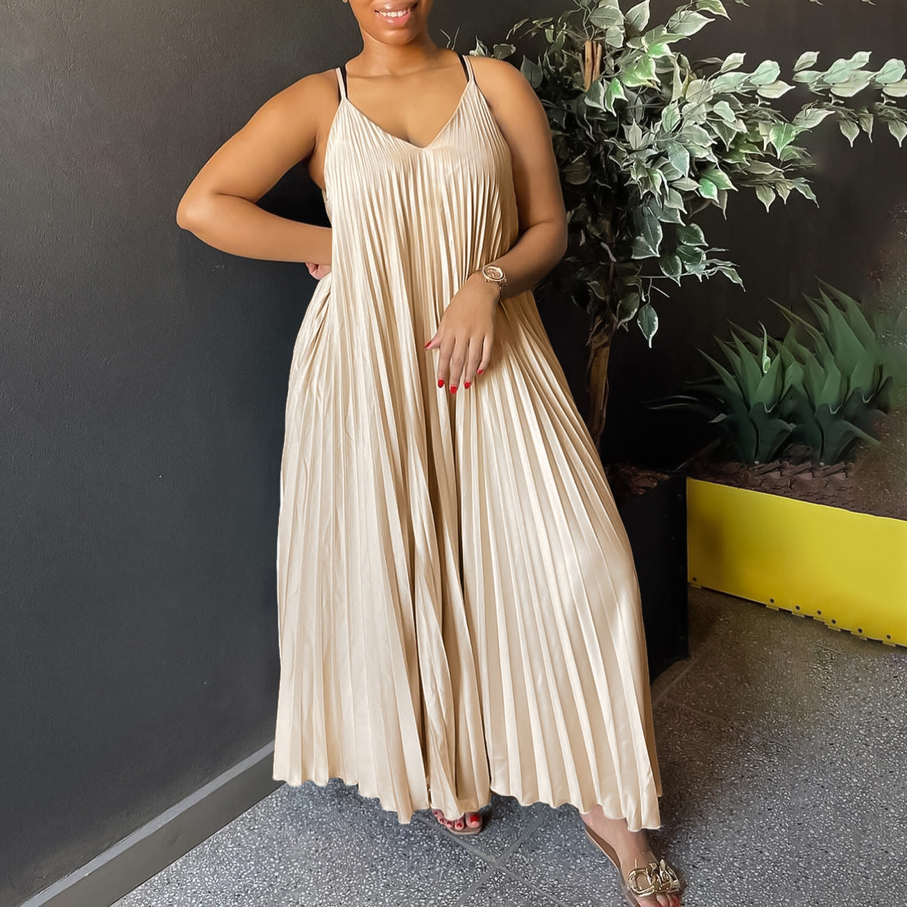 Women's Fashion A- Line African Dress