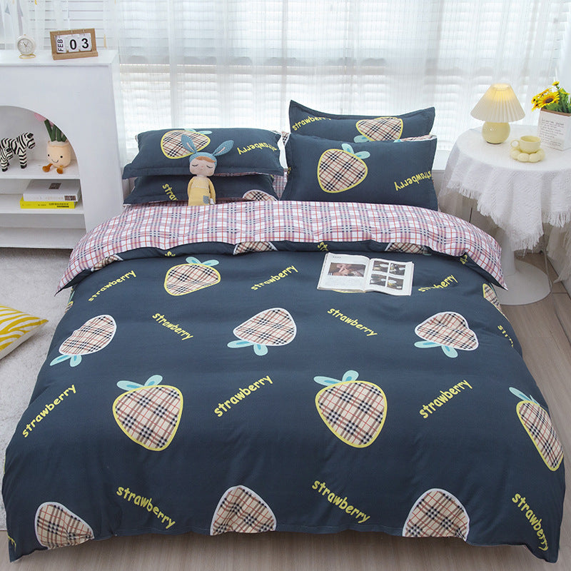 Korean-style Home Textile Bedding Brushed Simple