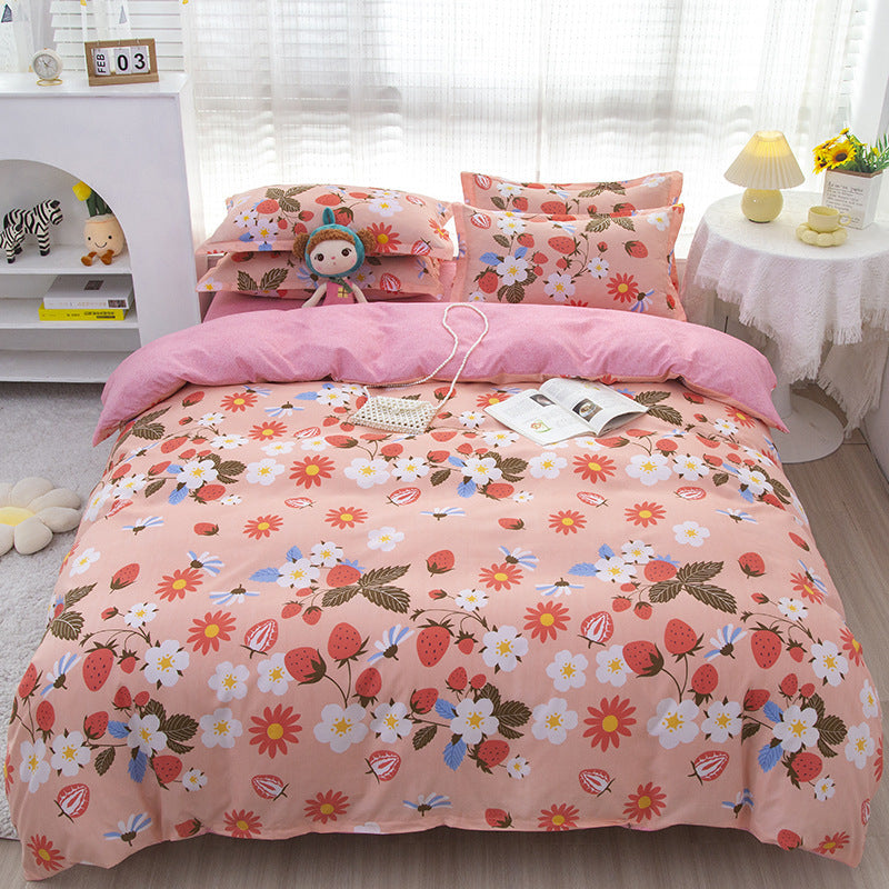 Korean-style Home Textile Bedding Brushed Simple