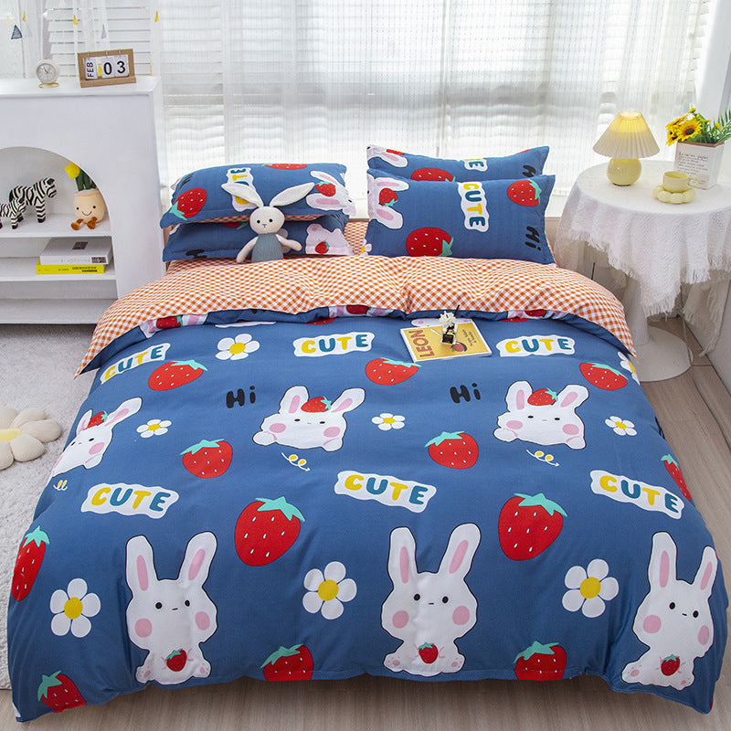 Korean-style Home Textile Bedding Brushed Simple