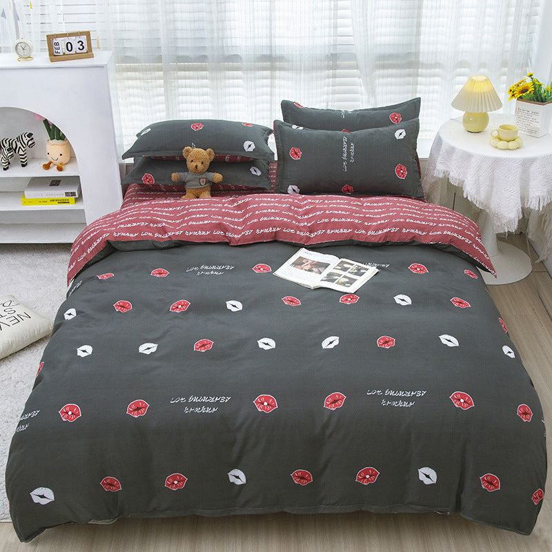 Korean-style Home Textile Bedding Brushed Simple