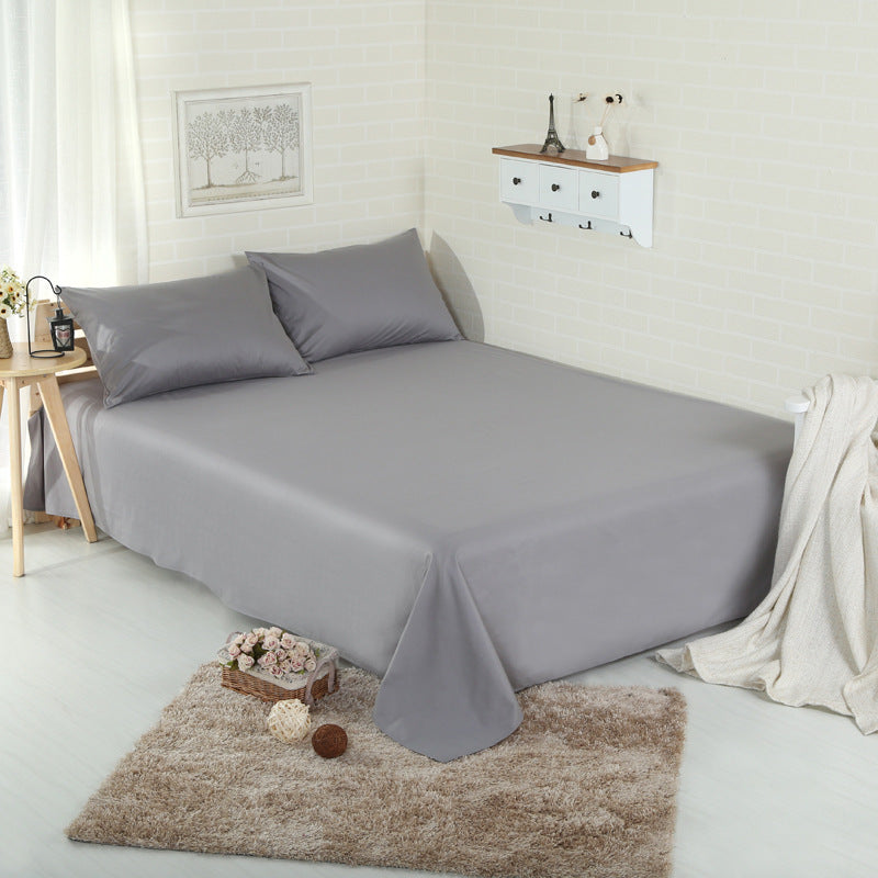 Cotton single-piece sheets