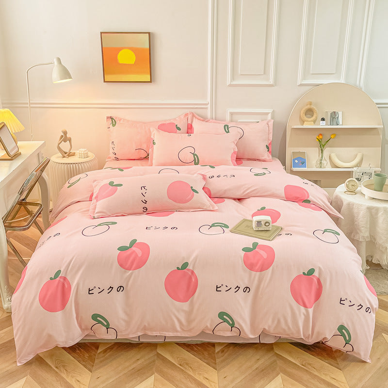 Korean-style Home Textile Bedding Brushed Simple