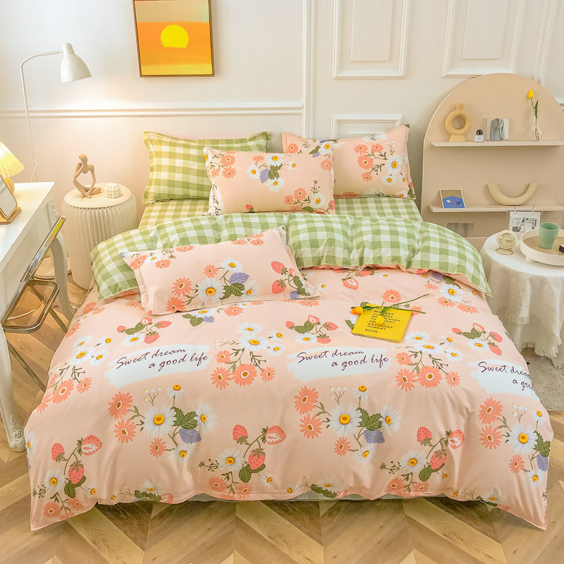 Korean-style Home Textile Bedding Brushed Simple