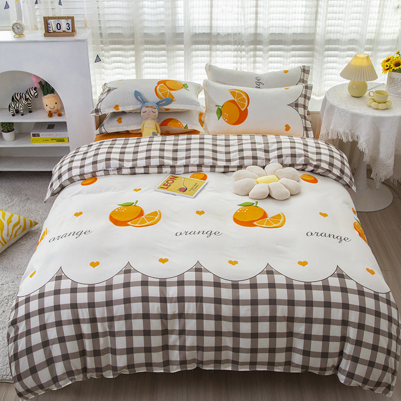 Korean-style Home Textile Bedding Brushed Simple