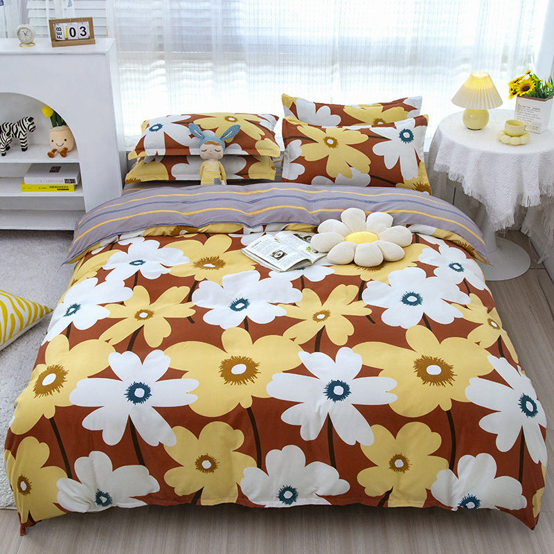 Korean-style Home Textile Bedding Brushed Simple