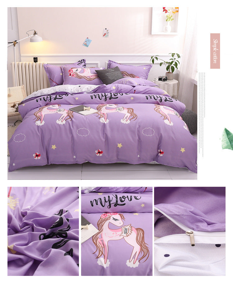 Aloe Cotton Sheets Four-piece Bedding