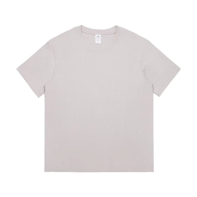 Pure Cotton Simple Men's Solid Color T-shirt