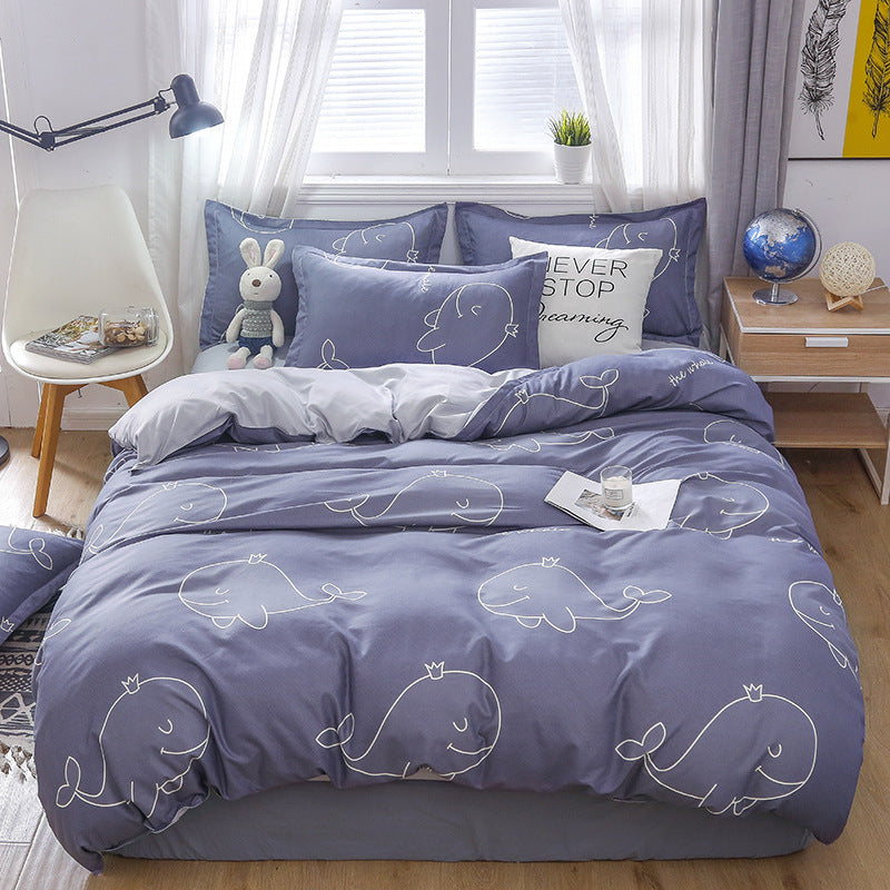 Korean-style Home Textile Bedding Brushed Simple