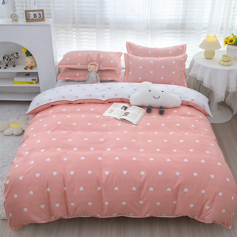 Korean-style Home Textile Bedding Brushed Simple